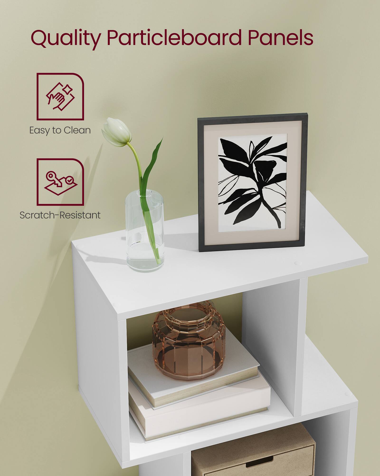 Quality Particleboard Panels

- Easy to Clean
- Scratch-Resistant