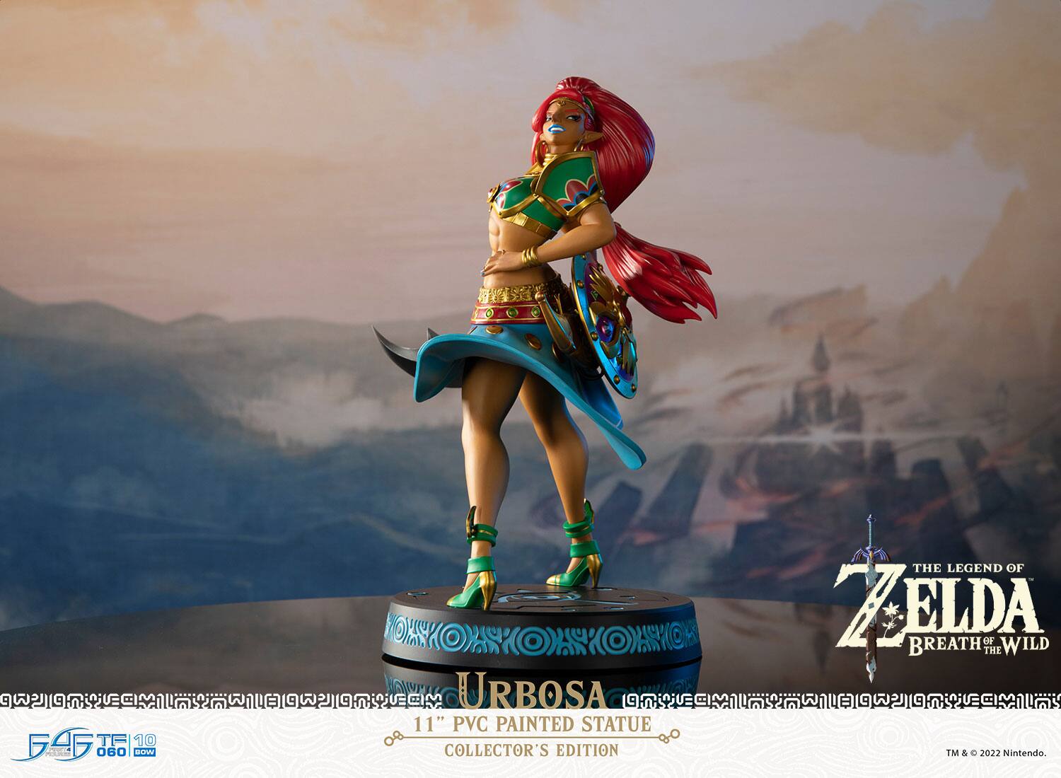 URBOSA 11" PVC PAINTED STATUE  
COLLECTOR'S EDITION  
THE LEGEND OF ZELDA: BREATH OF THE WILD  
TM & © 2022 Nintendo