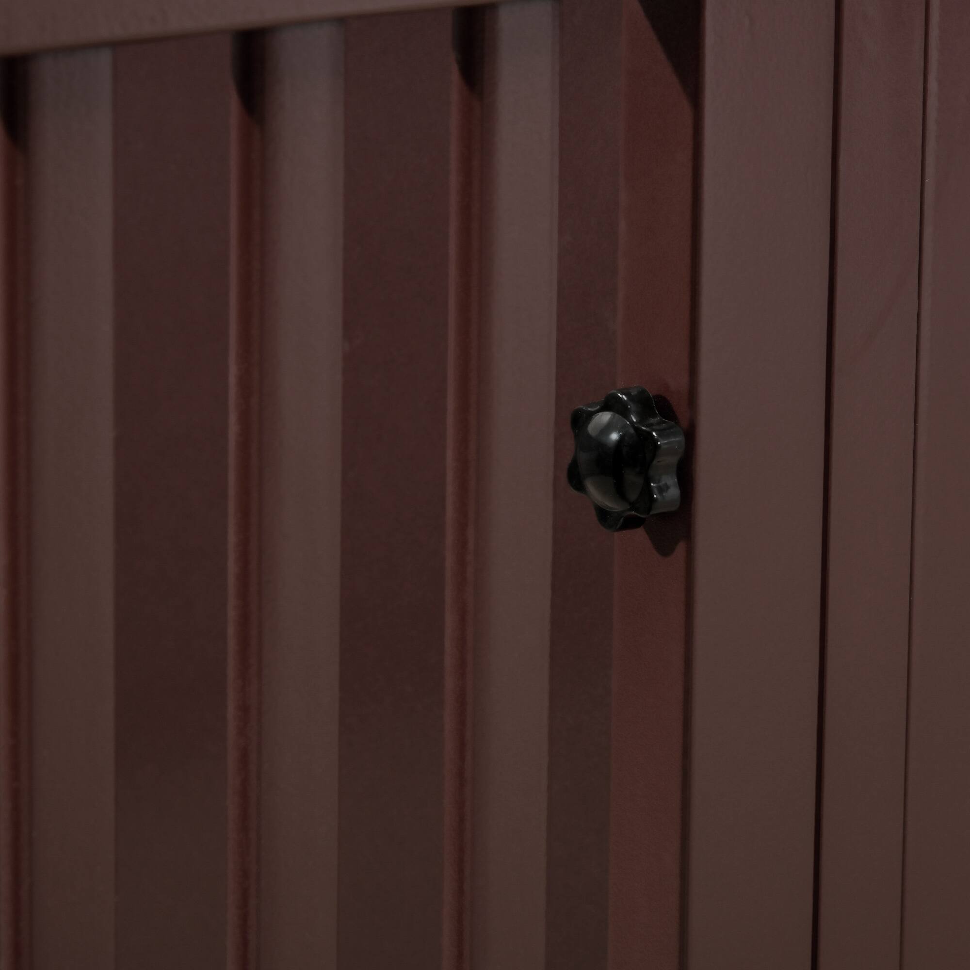 Alt View 5. Pawhut - Whelping Box for Dogs, Mother's Comfort, Pen with Removable Doors, Puppy Playpen, Newborn Supplies.