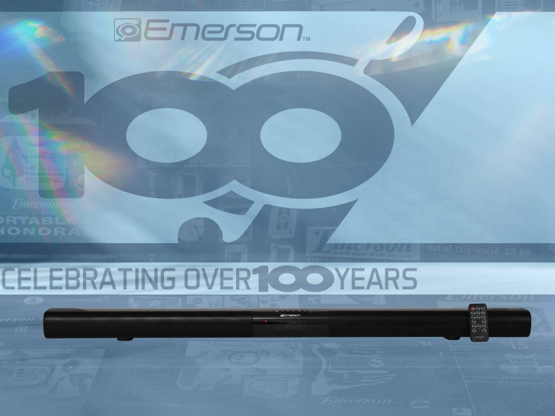 Emerson 42 Inch Bluetooth Soundbar with Built In Subwoofer (EHS