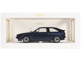 1987 Volkswagen Scirocco Scala Helios 1/18 Diecast Model Car by Norev - Blue Metallic