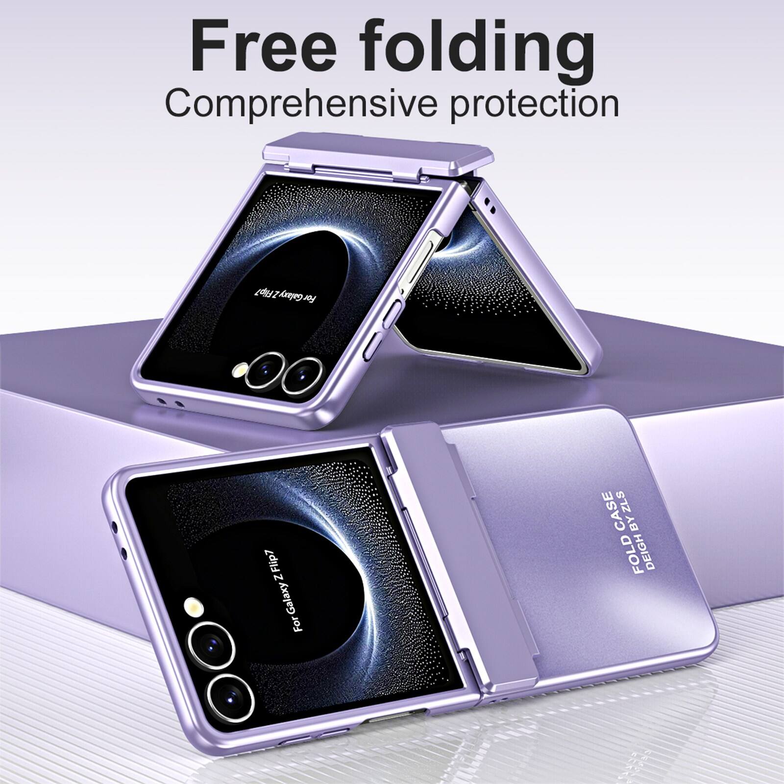 Free folding  
Comprehensive protection  
For Galaxy Z Flip7  
Fold Case by ZLS