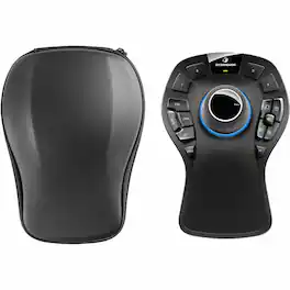 3Dconnexion - SpaceMouse Pro Wireless 3D Mouse - Wired - Black