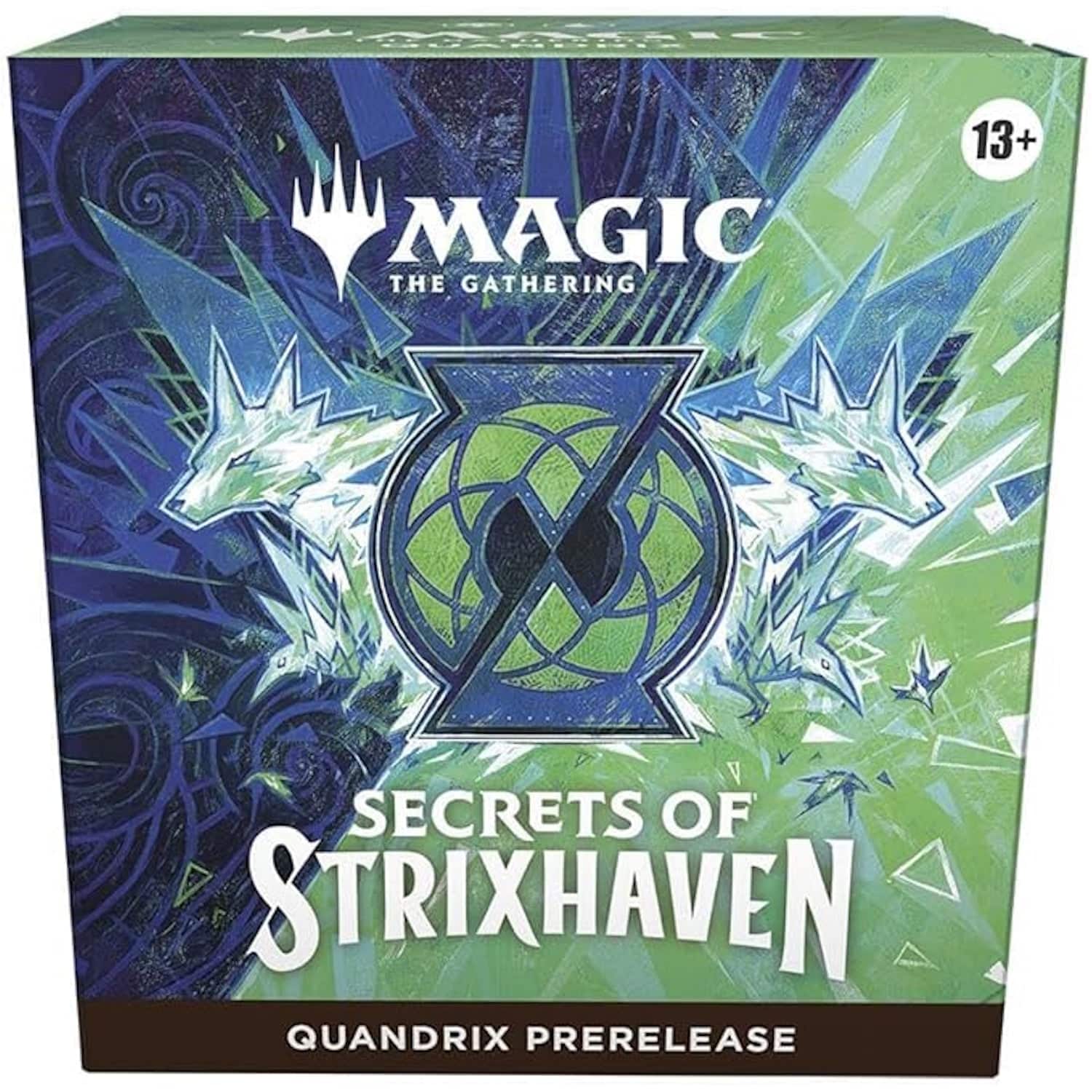 Wizards of The Coast - Magic: The Gathering TCG: Secrets of Strixhaven Prerelease Kit - Quandrix (6 Packs and 1 Promo)