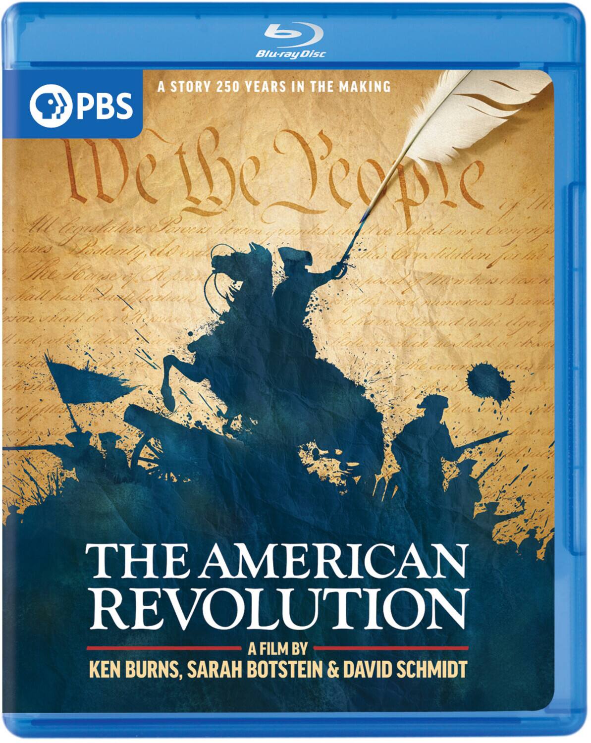 Front. The American Revolution: A Film by Ken Burns, Sarah Botstein & David Schmidt - BLU-RAY.