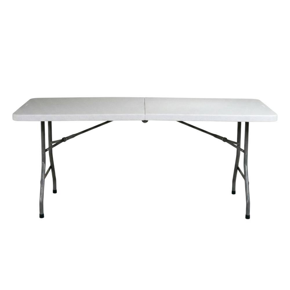 Angle. FurniFact - Light Grey, Folding Table - Light Grey.
