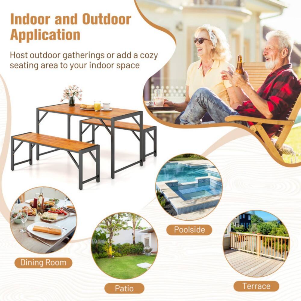 Indoor and Outdoor Application

Host outdoor gatherings or add a cozy seating area to your indoor space

- Dining Room
- Patio
- Poolside
- Terrace