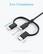 3-in-1 Connectors
Lightning
Micro USB
USB-C
Only one connector may be used at a time.