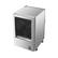 Alt View 1. Equator - Equator 2.3 cu. ft. Outdoor/Indoor 85 Cans | Beverage Refrigerator IPX4 Waterproof SS Builtin/FS Quiet 42dB 110V - Stainless.