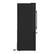 Left. Forno Appliances - 60 in. Wide Milano 34.4 Cu. Ft.Freestanding Dual Bottom Freezer Refrigerator - Black.