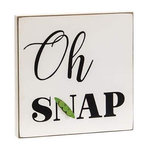 BreeBe - *Oh Snap Square Block - White, Black