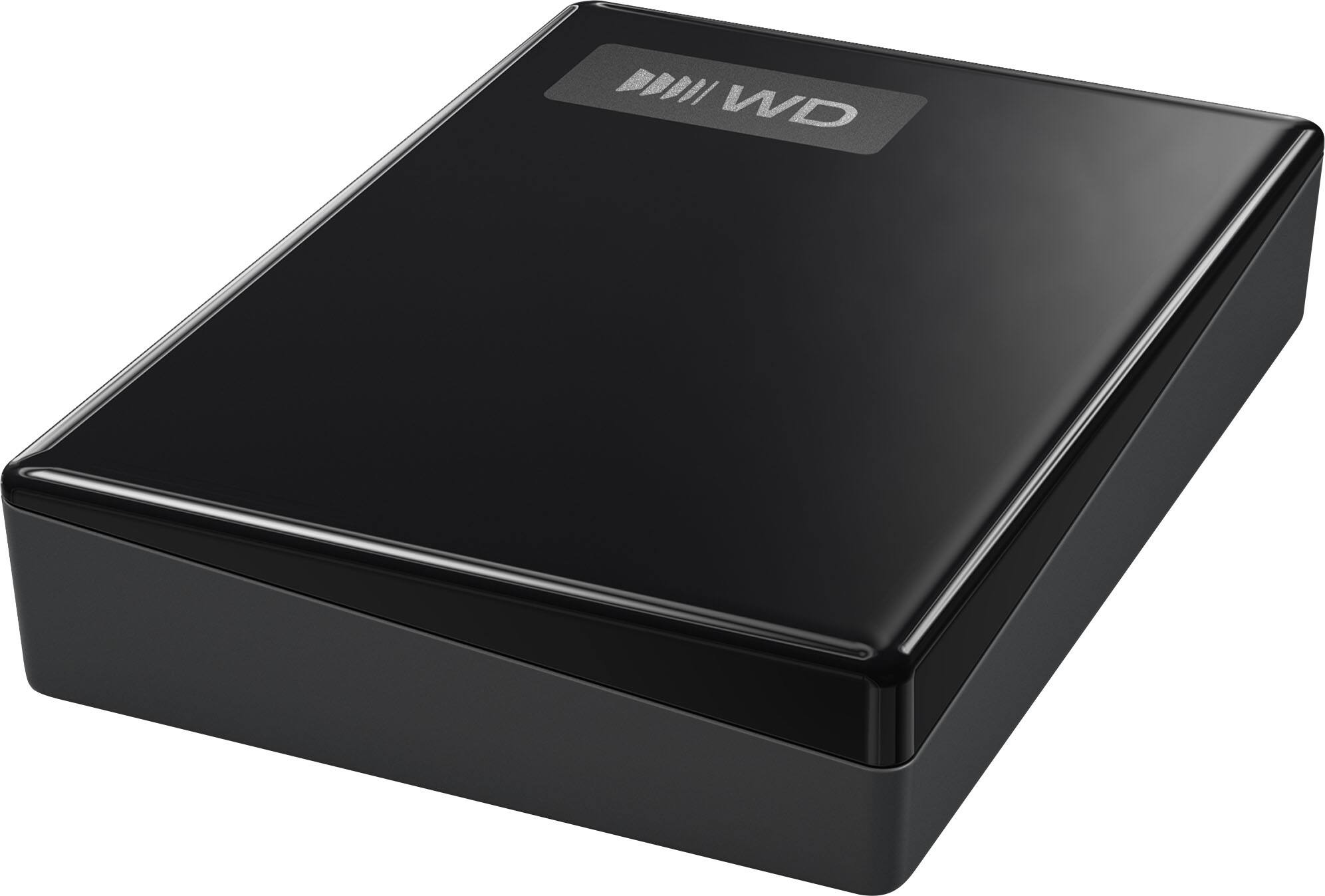 Alt View 3. WD - 5TB WD My Passport Portable Hard Drive - Black.