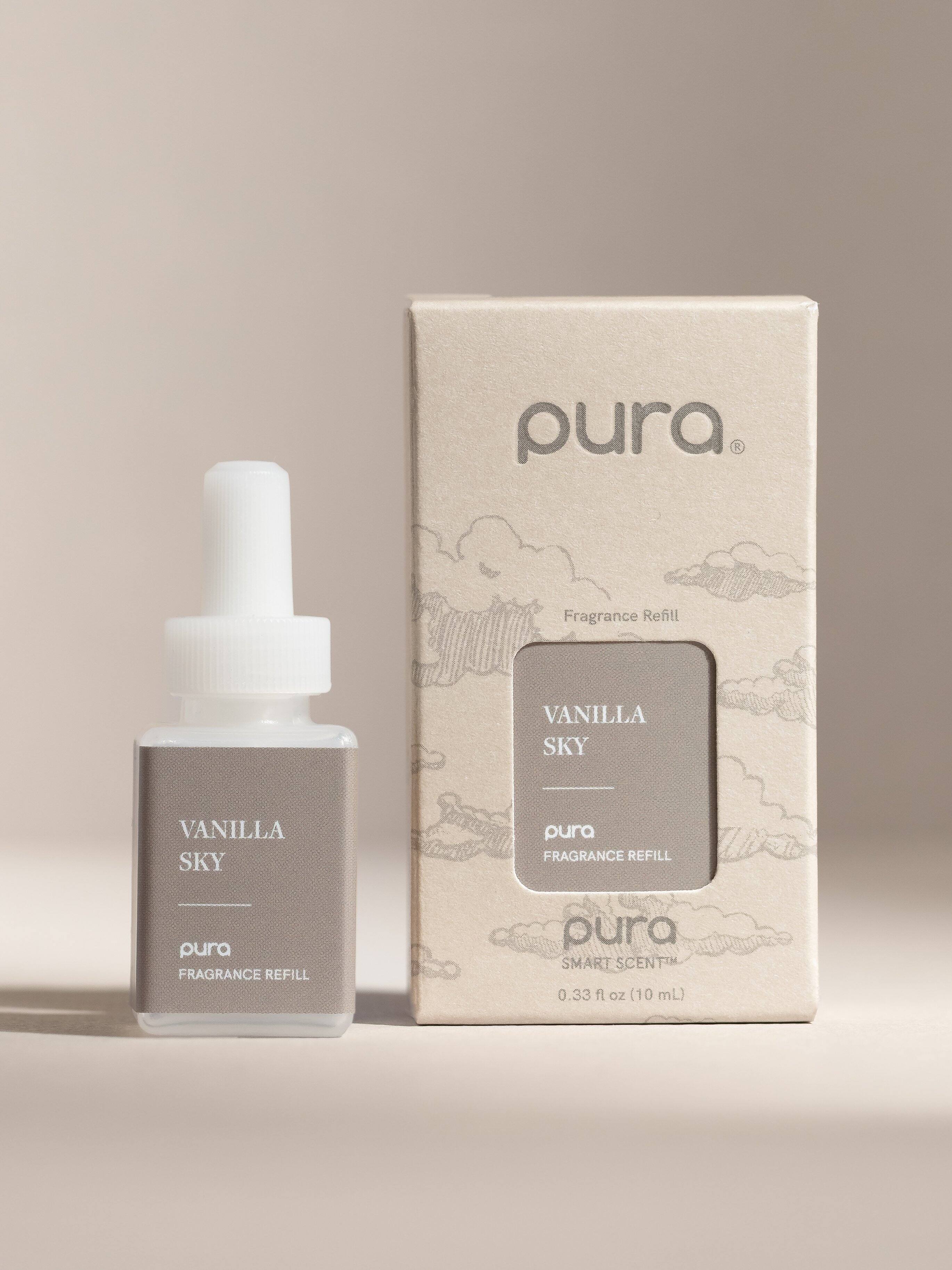pura. Fragrance Refill VANILLA SKY VANILLA SKY pura FRAGRANCE REFILL pura FRAGRANCE REFILL pura SMART SCENT™ 0.33 fl oz (10 mL)