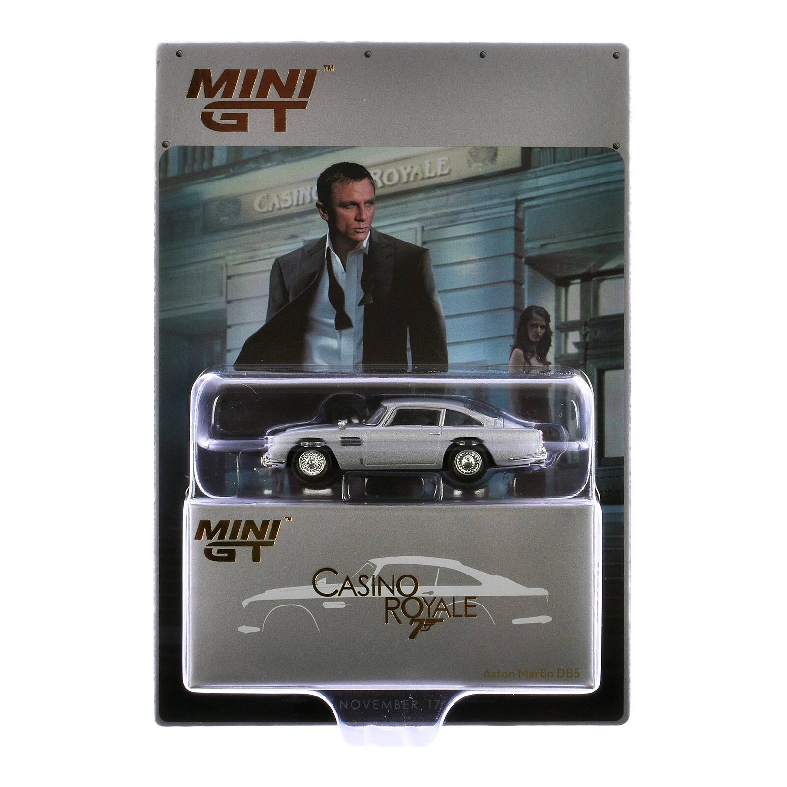 True Scale Miniatures Aston Martin DB5 Birch Silver Metallic 007 James ...