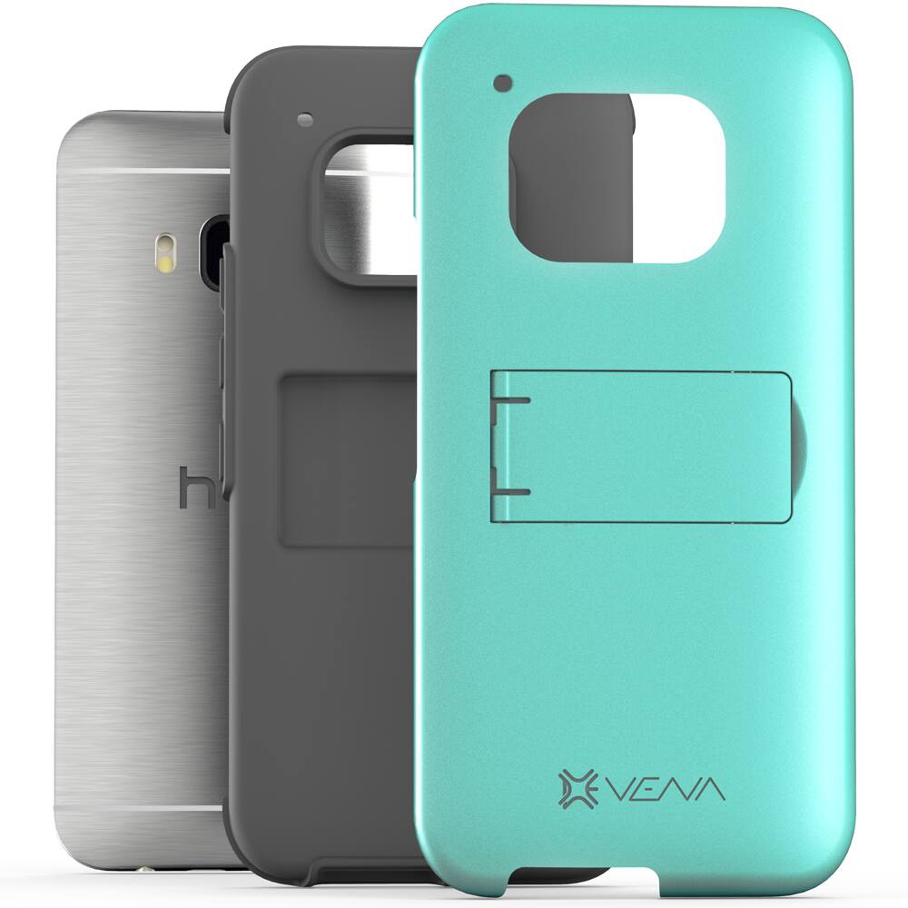 Alt View 3. Vena - LEGACY Shockproof Full Body Case with Clear Screen Protector for HTC One M9 - Multicolored.