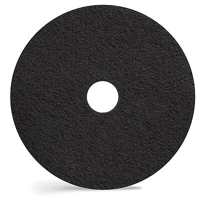 Front. Coastwide Professional - Coastwide Professional™ 20" Stripper Floor Pad, Black, 5/Carton (CW22979).