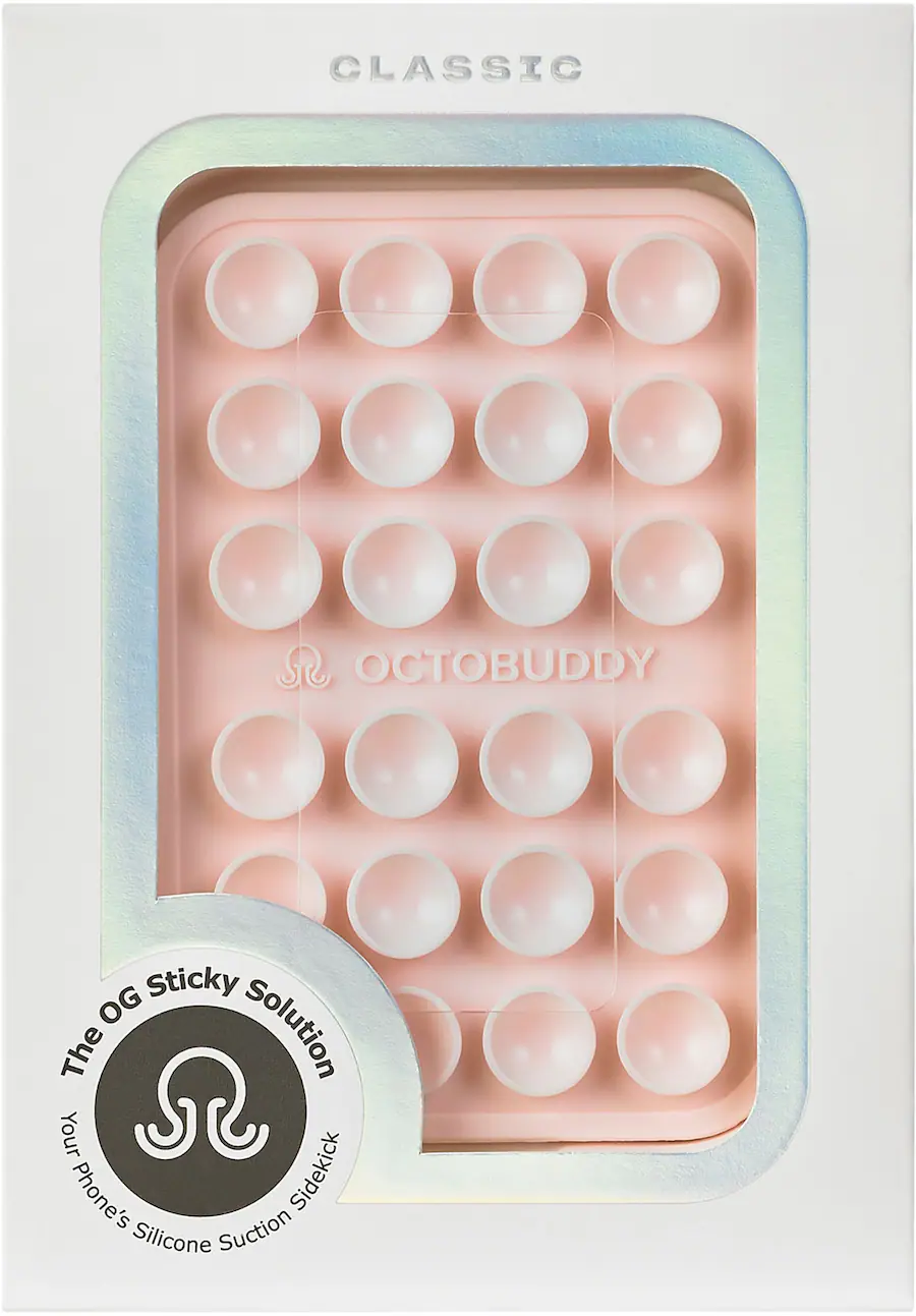 Mini Octobuddy Octobuddy Silicone Suction Cup Universal Phone Case Mount Classic Chalk ...