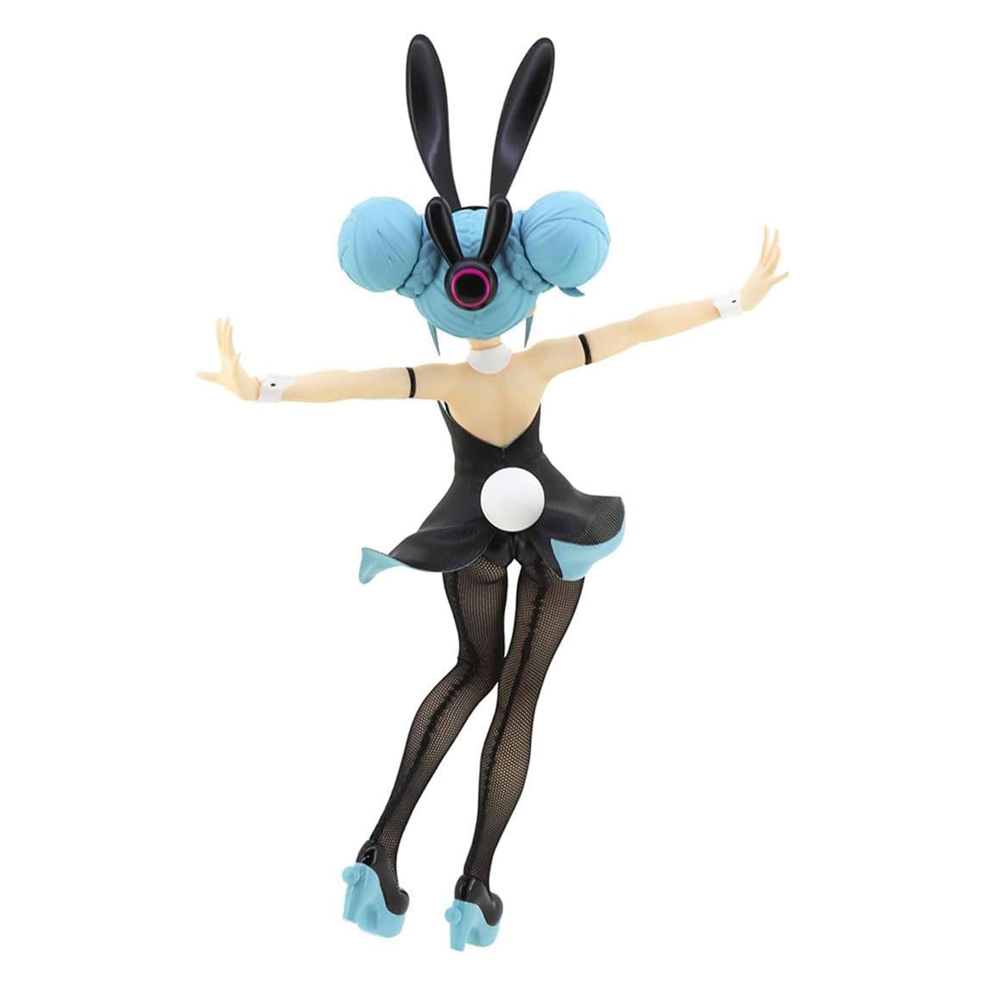 Alt View 10. Little Buddy - Vocaloid Hatsune Miku BiCute Bunnies 12-Inch PVC Figure - Black.