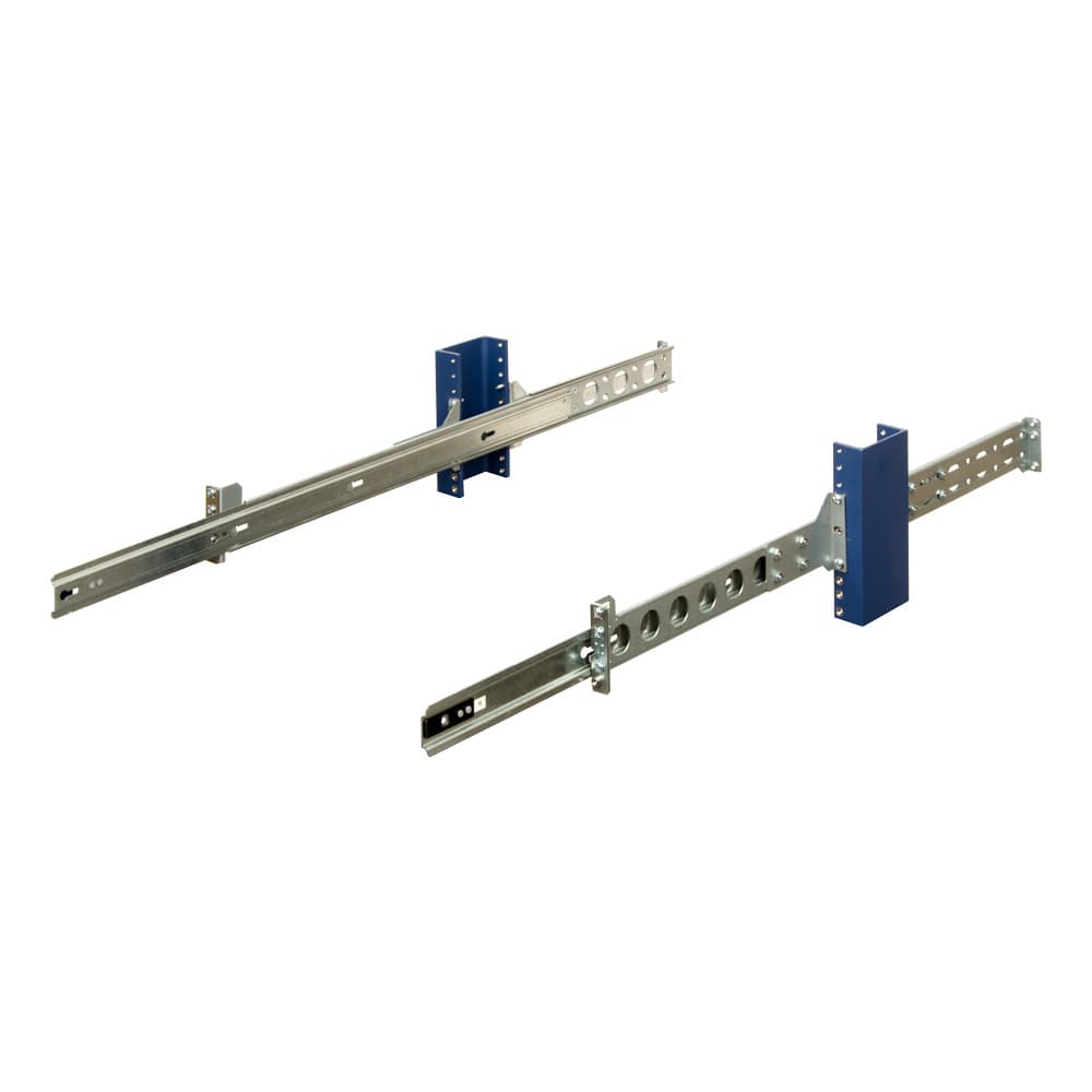 Alt View 3. RackSolutions - RackSolutions 2U Cobra 115-A Dry Slide Rail for Dell - Black.