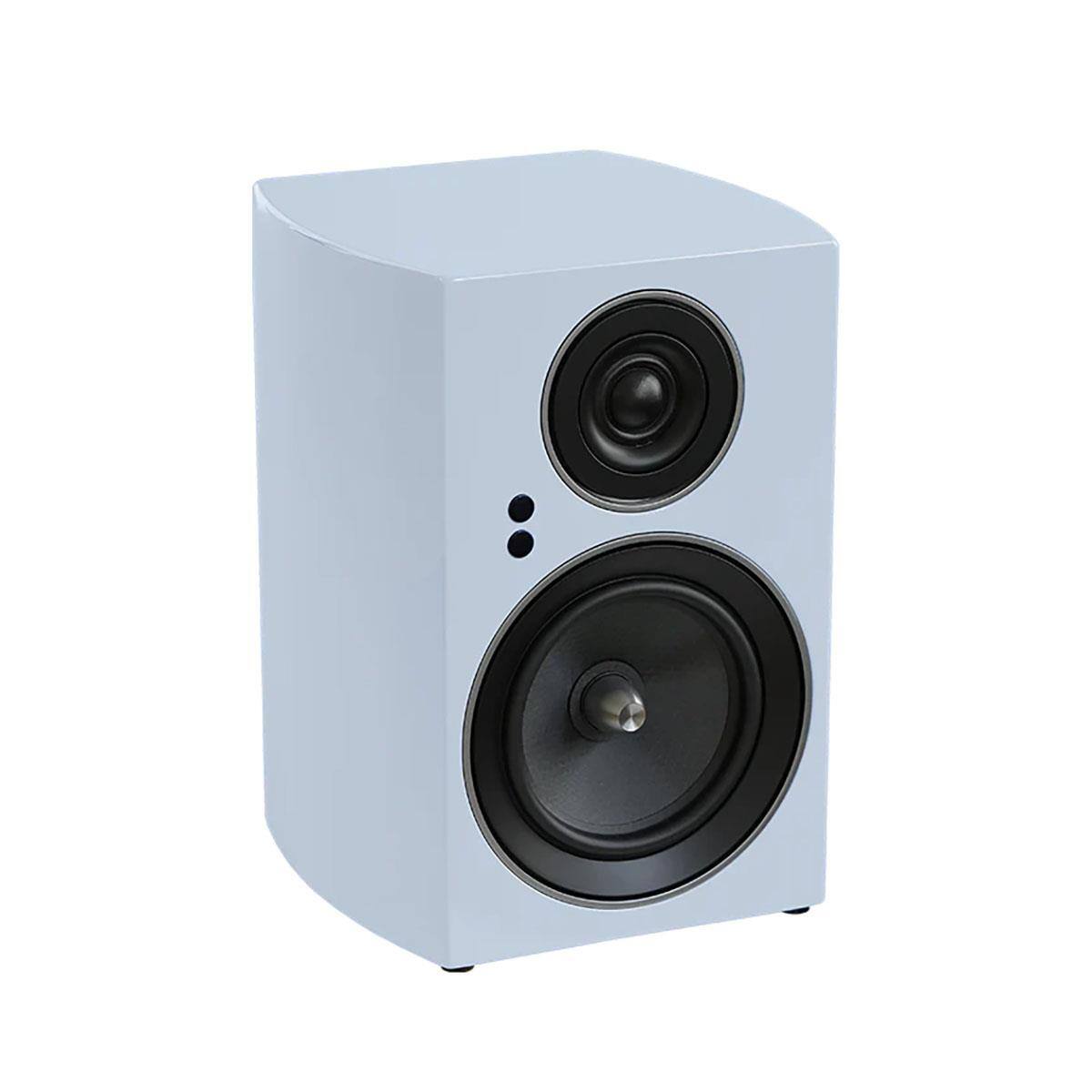 Alt View 1. Jamo - Jamo 2 Way Active BookshelfSpeaker High Gloss Blue.