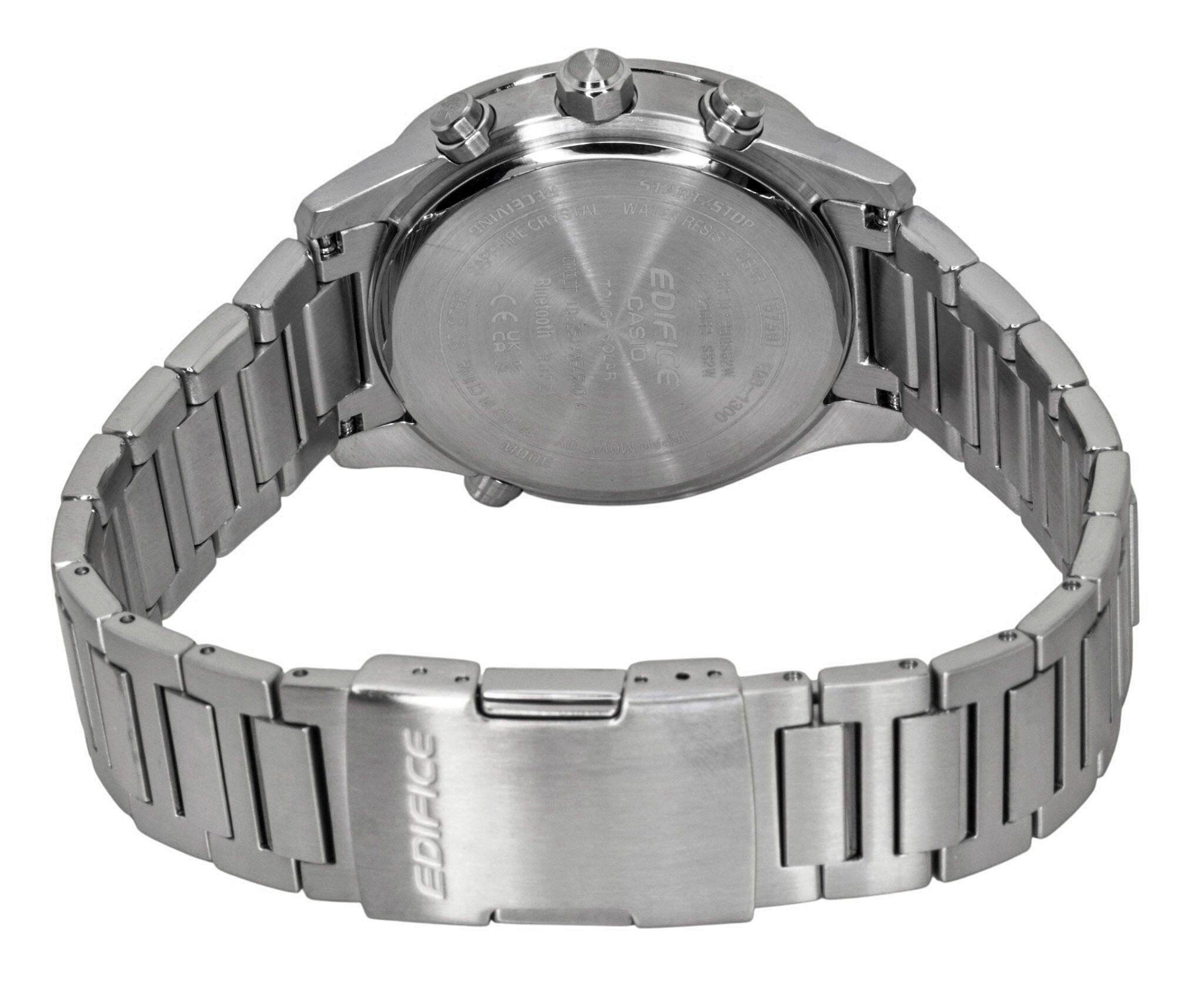 START RECEIVING CR RYSTAL WATER RESIST STOP SUPEHIRE 0547 CHEES CE Bluetooth TOUGH 3750 CA UK 2012 g(0%)50%(52%) SOLAR CASIO EDIFICE SS2W 10 08-1300 CARVO MOVIZ INPA MODE