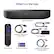 What's in the box
- Roku Streambar
- Premium High Speed HDMI Cable
- Power adaptor
- Voice remote
- Two AAA batteries
- Optical cable (optional) - Only use if your TV does not have an HDMI-ARC port.