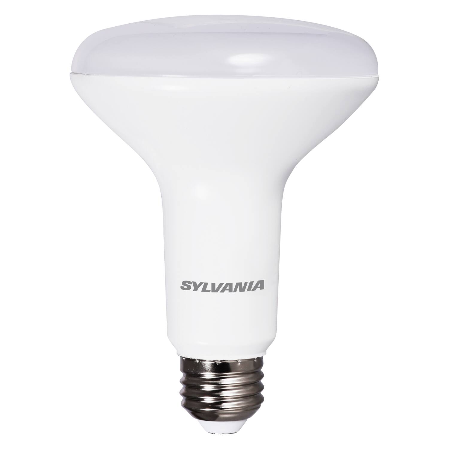 Angle. Sylvania - Sylvania Natural BR30 E26 (Medium) LED Floodlight Bulb Cool White 65 Watt Equivalence 2 pk.