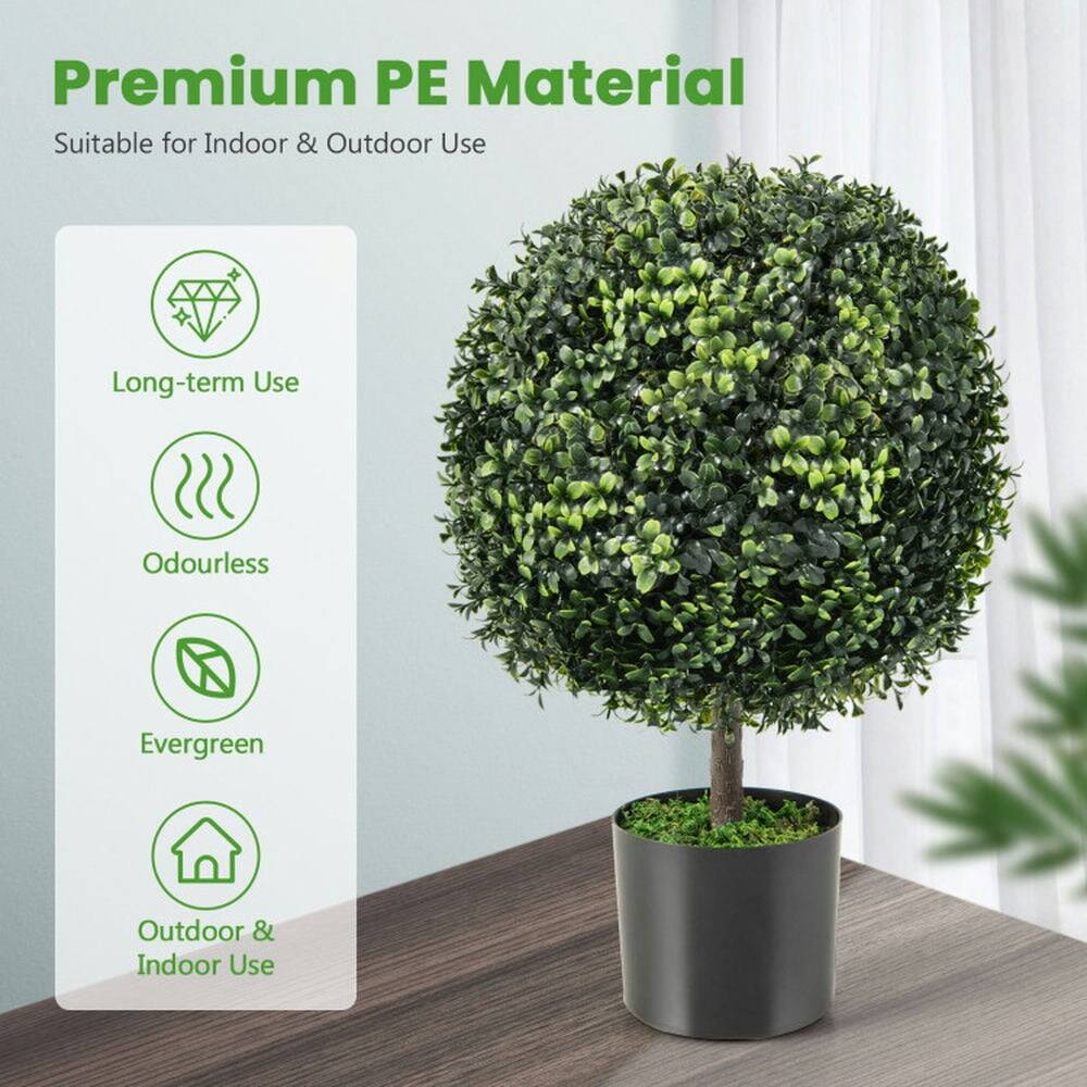 Premium PE Material  
Suitable for Indoor & Outdoor Use  
Long-term Use  
Odourless  
Evergreen  
Outdoor & Indoor Use