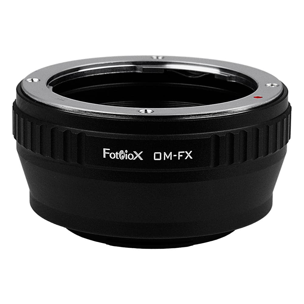 Fotodiox - Lens Adapter - Compatible with Olympus OM (Film Era) Mount Lenses to fit Fujifilm X Mount Cameras