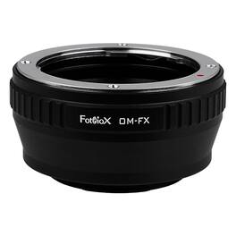 Fotodiox - Lens Adapter - Compatible with Olympus OM (Film Era) Mount Lenses to fit Fujifilm X Mount Cameras