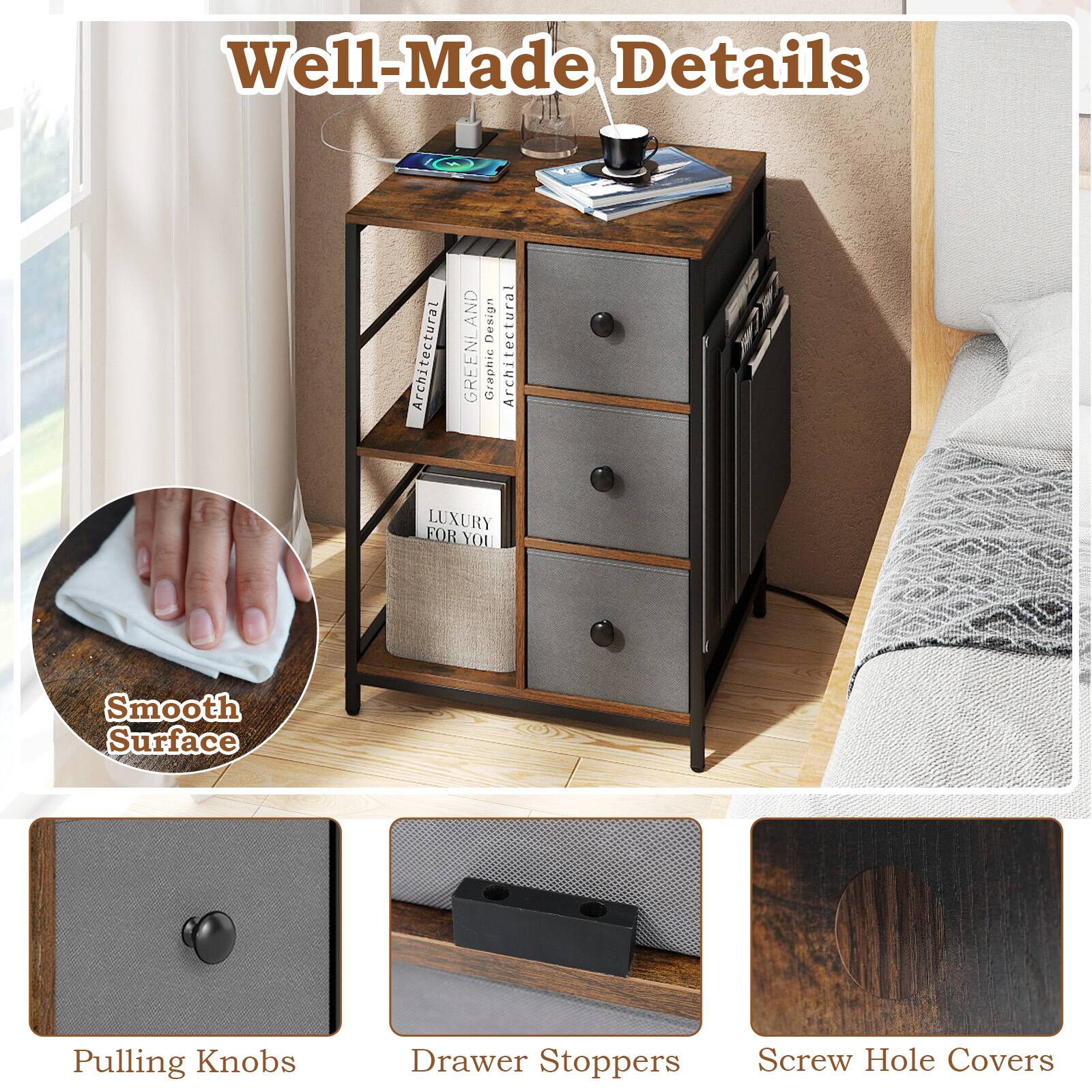 Well-Made Details

Architectural AND Design GREEN Graphic Architectural LUXURY FOR YOU

Smooth Surface

Pulling Knobs

Drawer Stoppers

Screw Hole Covers