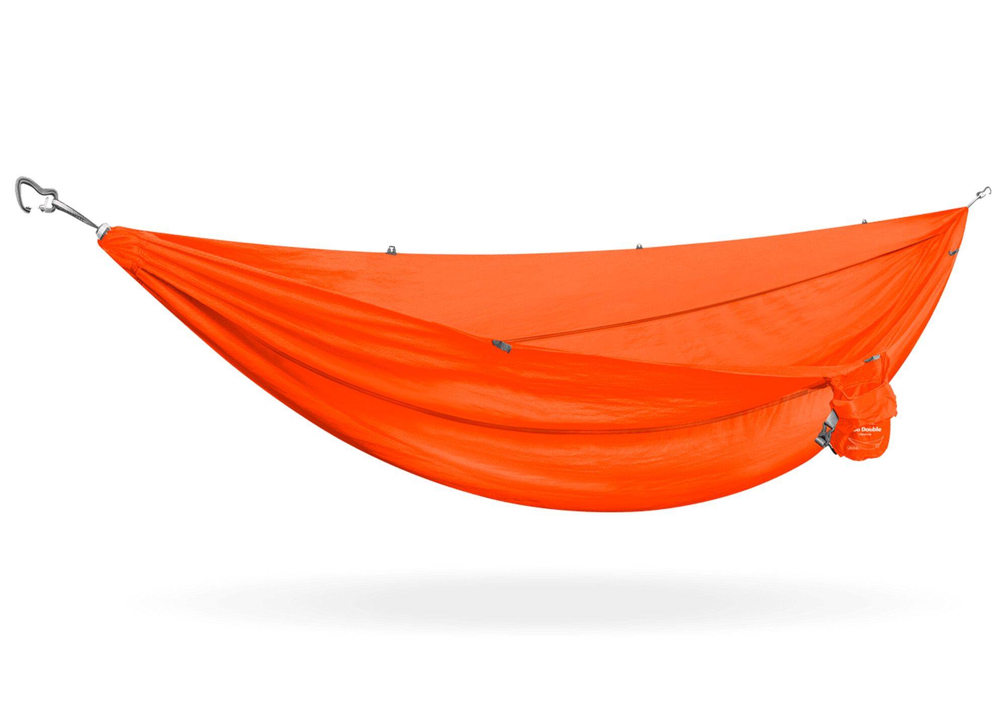 Front. Kammok - Kammok Roo Double Camping Hammock - Ember Orange.