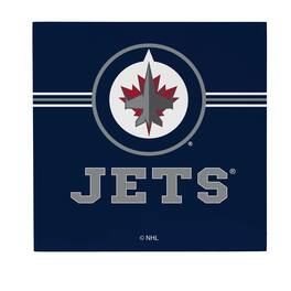 Evergreen Enterprises - Winnipeg Jets 12" x 12" Wood Wall Sign - Multicolor