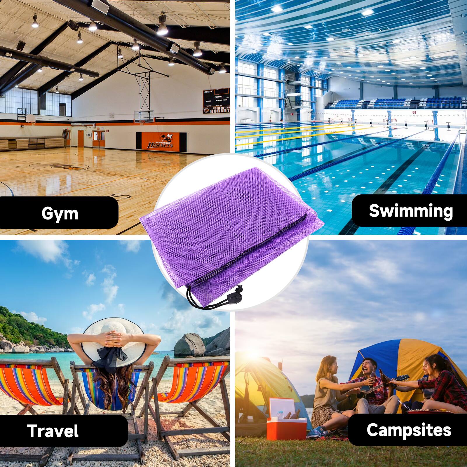 Gym, Swimming, Travel, Campsites