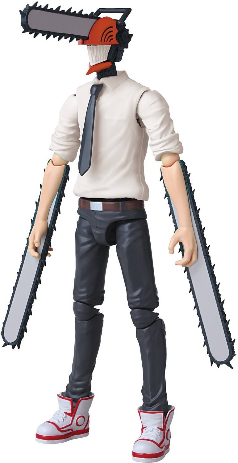 Alt View 3. Bandai - ANIME HEROES - Chainsaw Man - Chainsaw Man Action Figure - Multicolor.