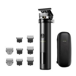 Dreame - T3 Beard Trimmer for Men, Professional Grooming Kit with 9 Combs, High-Torque Motor, Dual Speed, LED Display - Black