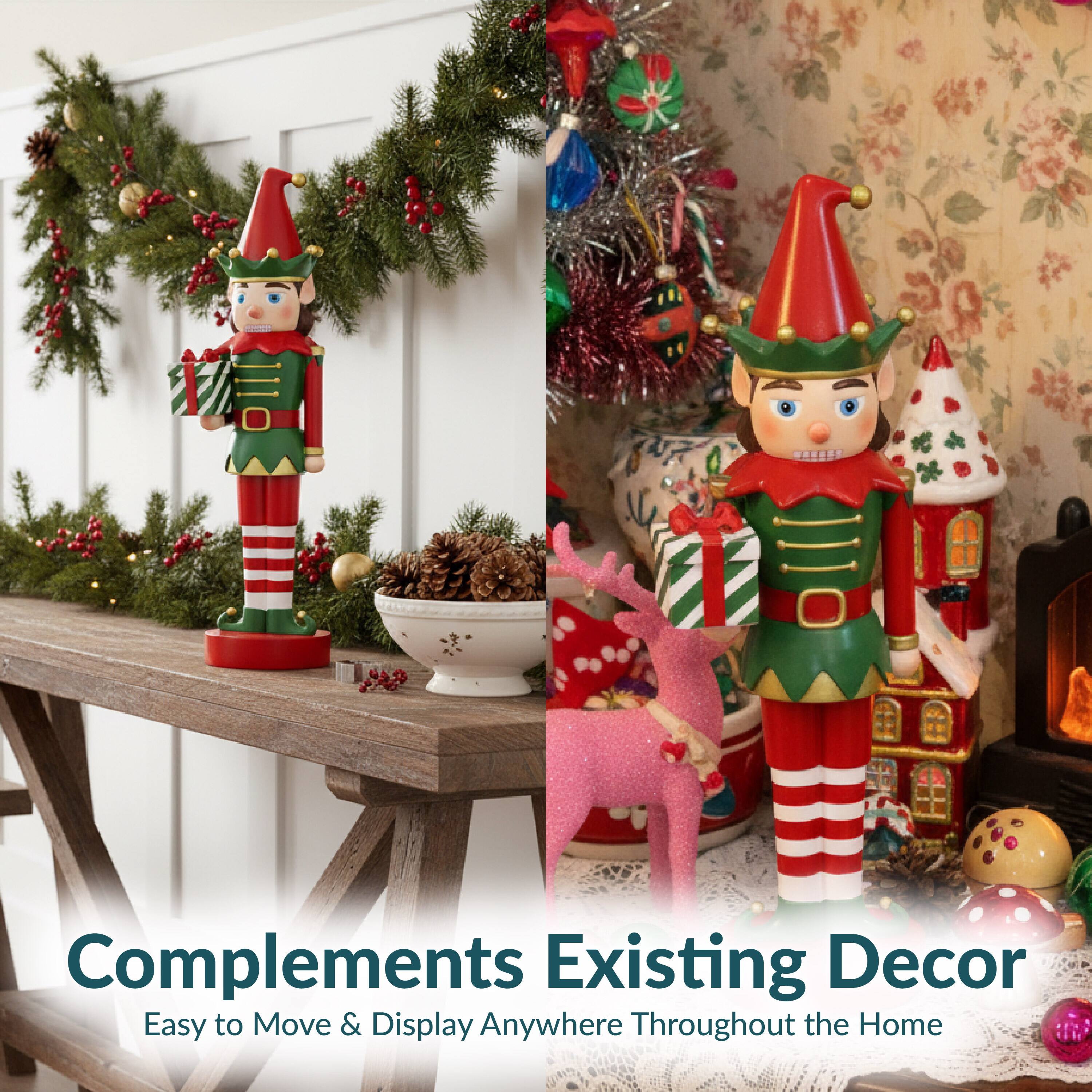 Complements Existing Decor  
Easy to Move & Display Anywhere Throughout the Home
