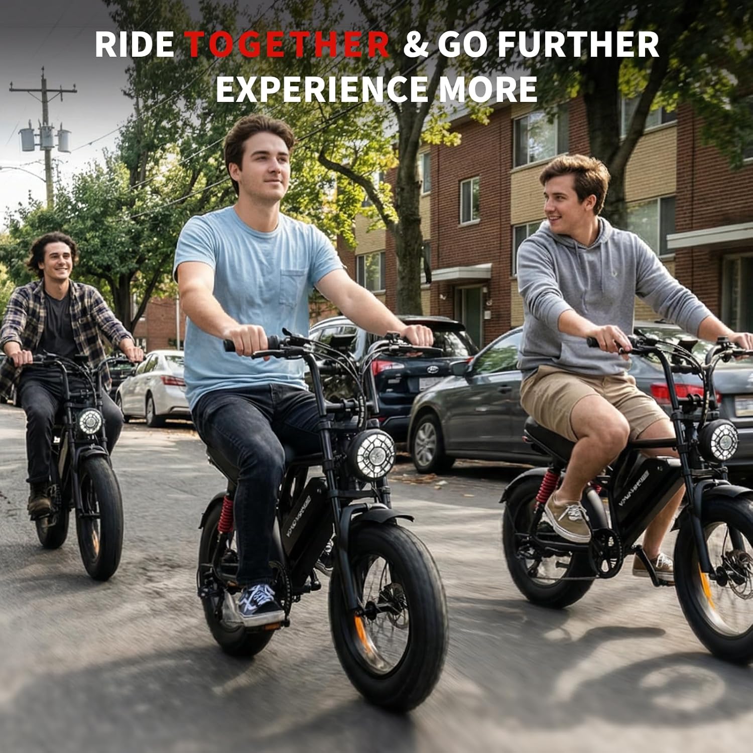 RIDE TOGETHER & GO FURTHER  
EXPERIENCE MORE