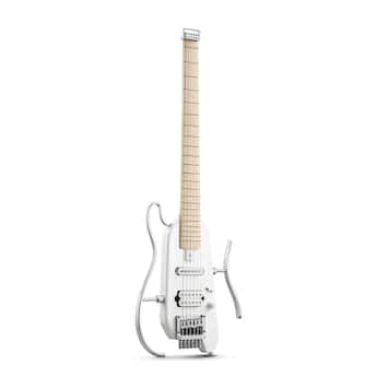 Donner music Donner HUSH X Electric Guitar Kit for Travel White Donner music Donner HUSH X Electric Guitar Kit for Travel White