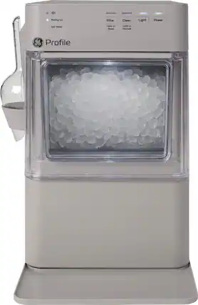 Making Ice
Add Water
Filter
Hold to Reset
Clean
Hold to Descale
Light
Power
GE Profile