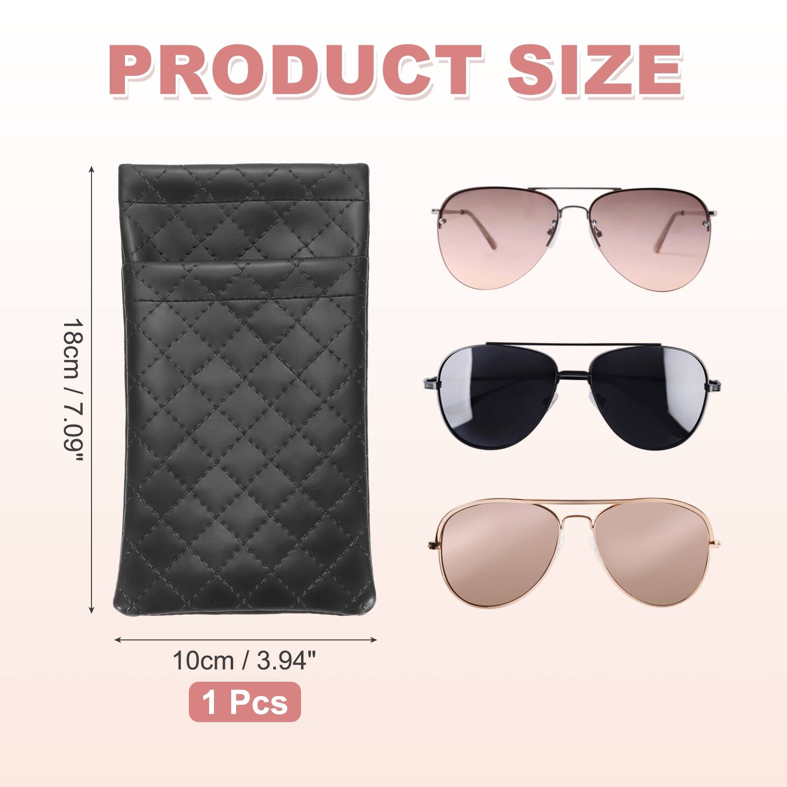PRODUCT SIZE  
18cm / 7.09"  
10cm / 3.94"  
1 Pcs