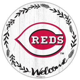 Fan Creations - Cincinnati Reds 12" Welcome Circle Sign - Multicolor