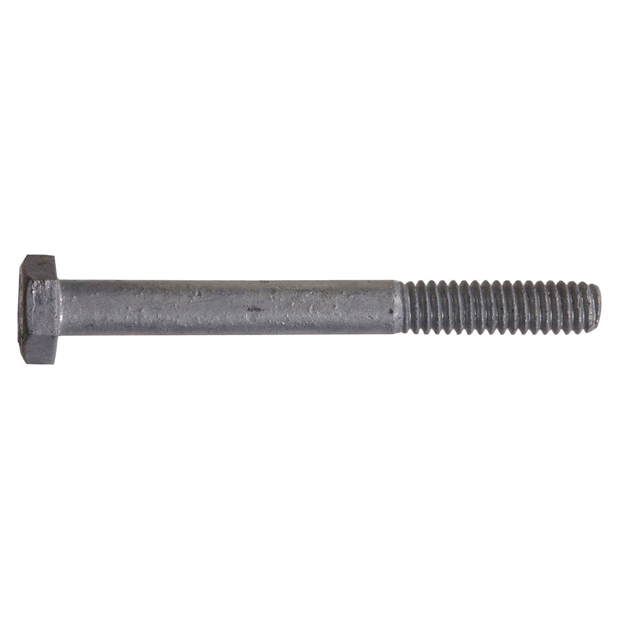 Front. Hillman - Hillman Galvanized 0.5 x 3 Inch Hex Bolts, Wood to Wood/Metal to Metal (50 Pack).