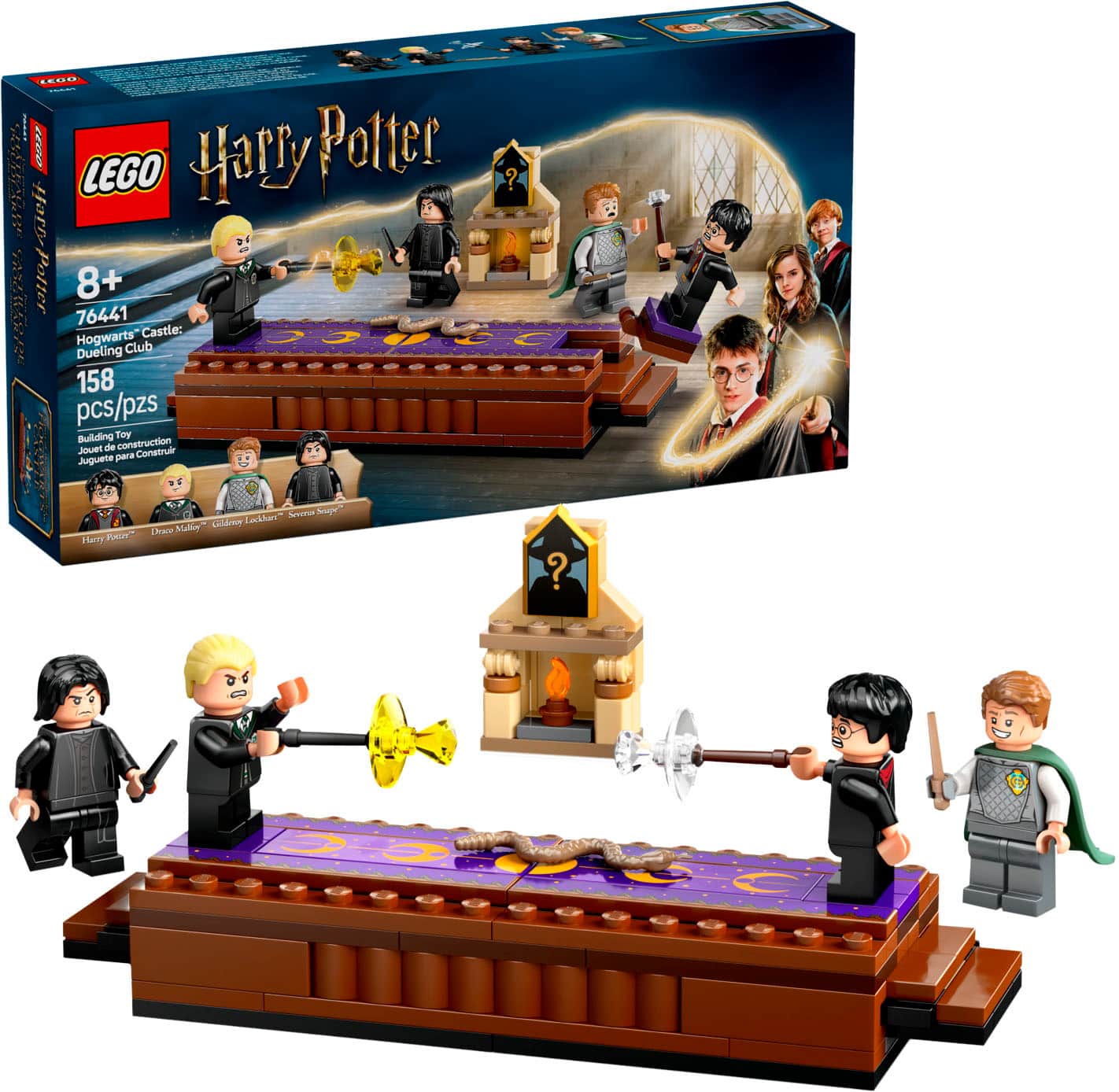 LEGO - Harry Potter Hogwarts Castle: Dueling Club Building Toy 76441 - Front_Zoom
