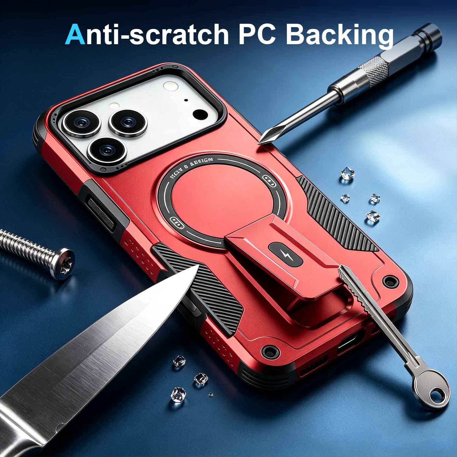 Anti-scratch PC Backing