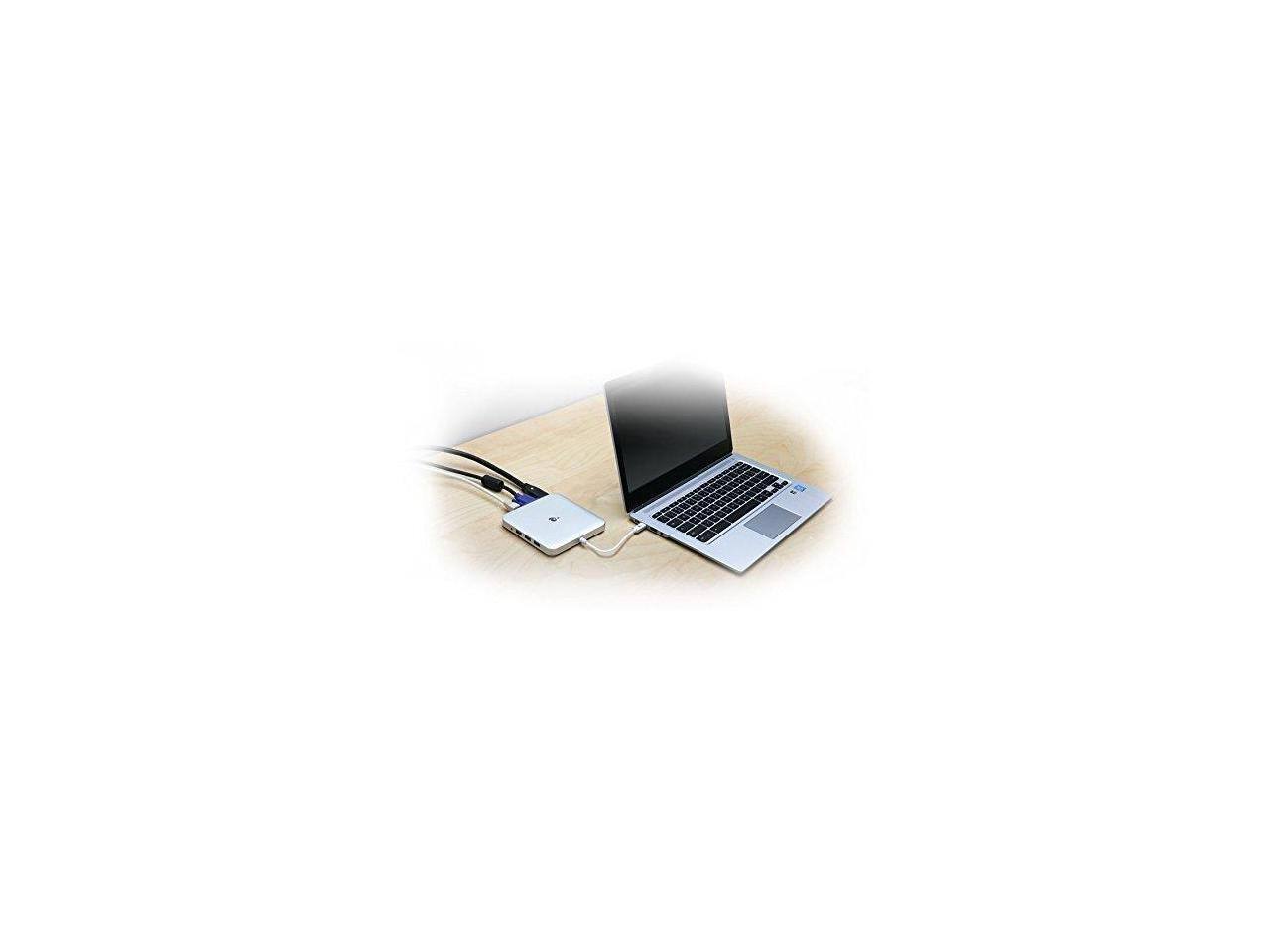 Alt View 10. IOGEAR - IOGEAR Dock Pro Duo USB-C Docking Station - GUD3CDHTAA.