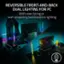 Reversible Front-and-Back Dual Lighting for PC with user-facing or wall-projecting battlestation lighting.