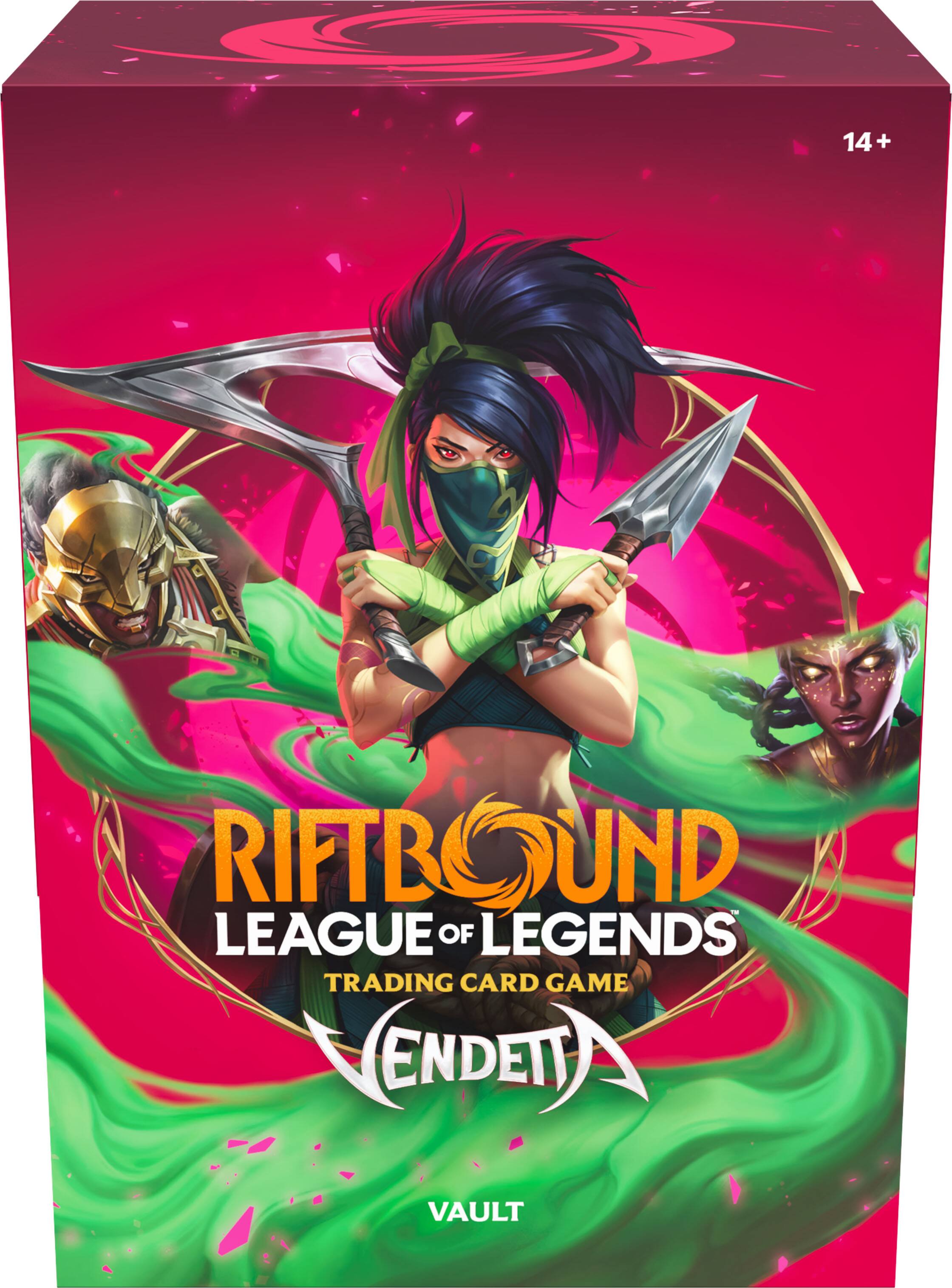 14+ Riftbound League of Legends Trading Card Game Endetta Vault