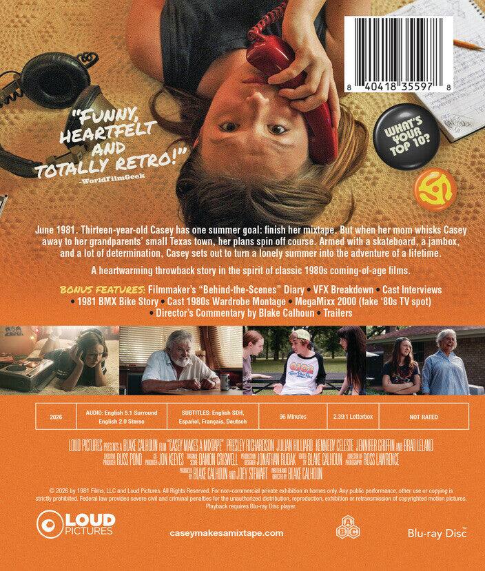 Back. Casey Makes a Mixtape - Blu-ray - BluRay.