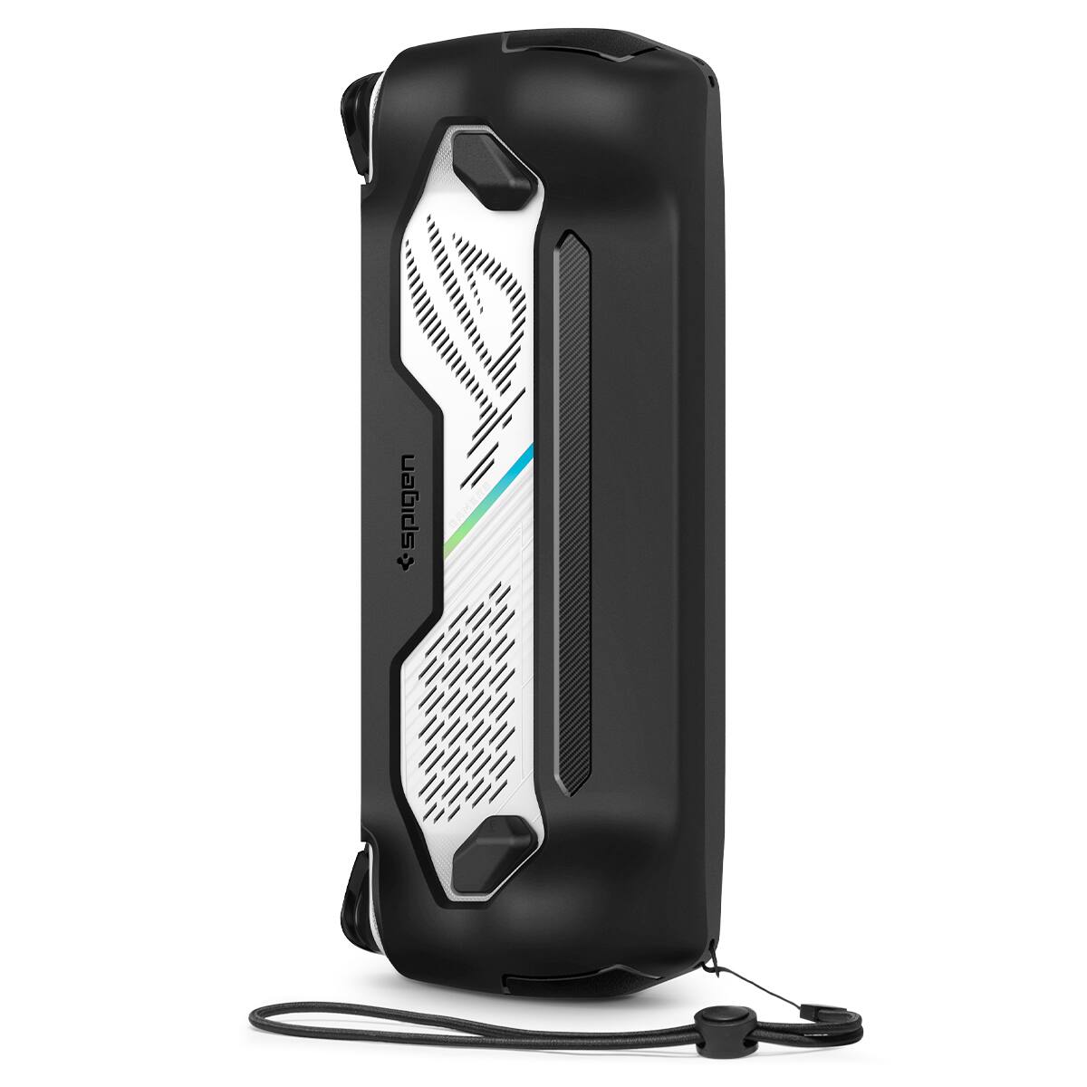 Alt View 6. Spigen - Spigen Rugged Armor Protective Case for ASUS ROG Ally (2023) RC71L - Black.